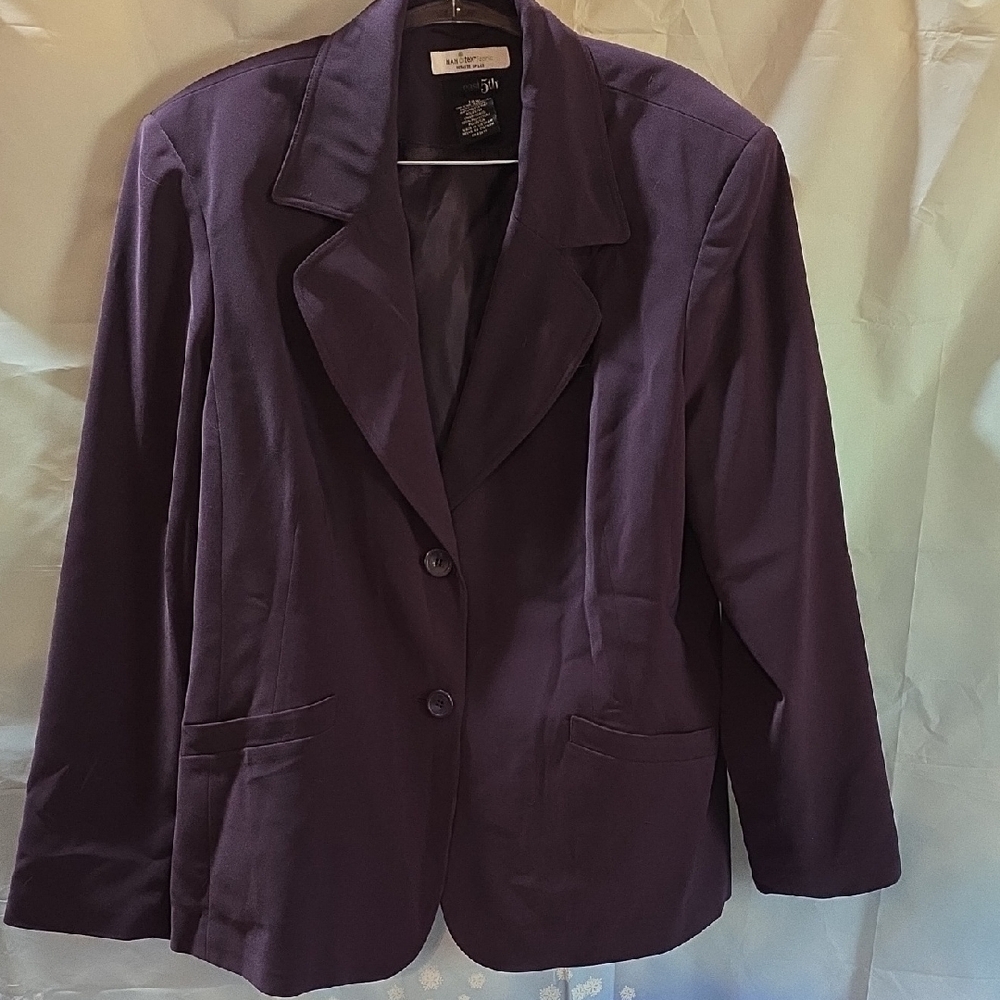 East 5th Women's Purple Blazer 7K